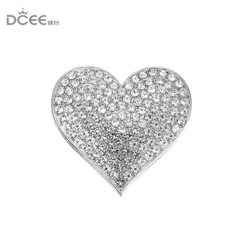 DCEE Vintage Rhinestone heart Brooches for Women magnetic Brooch Pin Fashion Jewelry Coat Accessories Winter Ornament
DCEE Vintage Rhinestone heart Brooches for Women magnetic Brooch Pin Fashion Jewelry Coat Accessories Winter Ornament