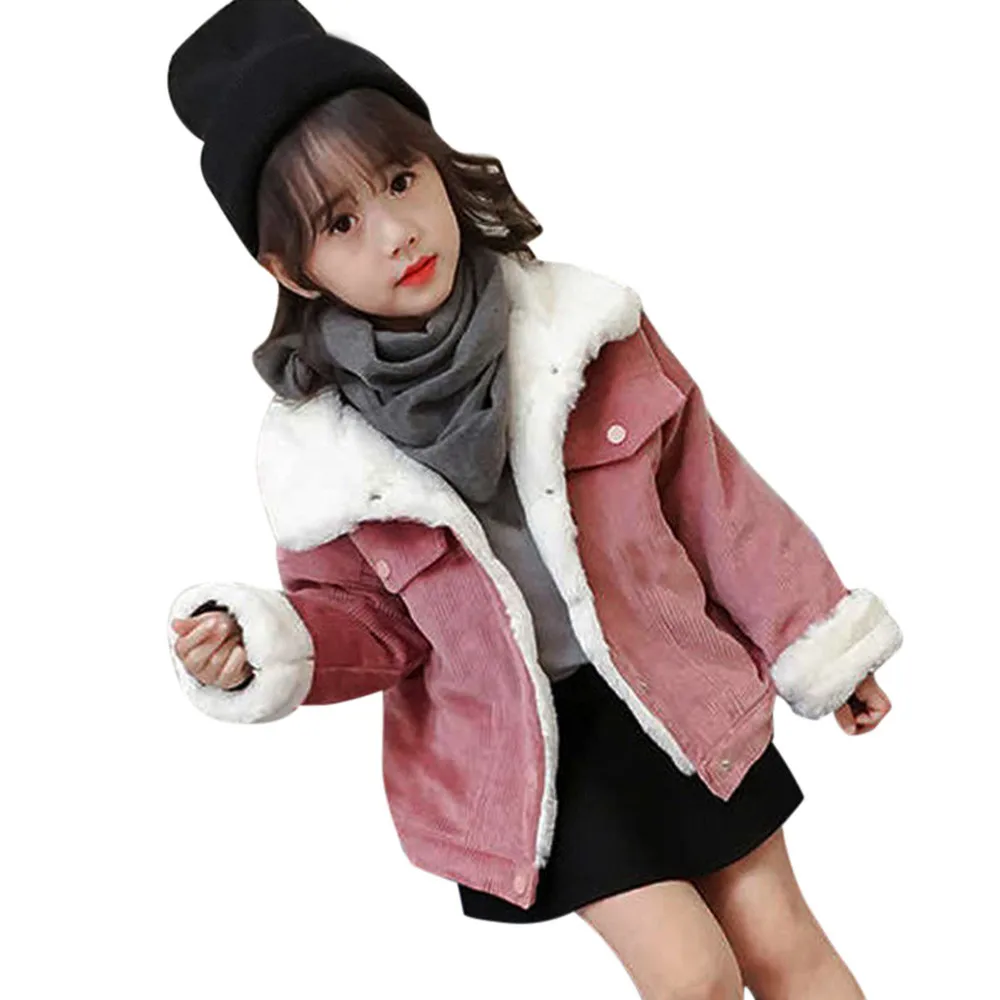 Girl Winter clothes Corduroy coats and jackets 2018 thicken coat Outwear manteau fille children Jacket clothing casaco infantil
Girl Winter clothes Corduroy coats and jackets 2018 thicken coat Outwear manteau fille children Jacket clothing casaco infantil