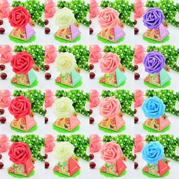 50 x Triangular Rose Flower Wedding Favors Candy Boxes Gift Box Wedding Table Decoration Party Supplies
50 x Triangular Rose Flower Wedding Favors Candy Boxes Gift Box Wedding Table Decoration Party Supplies