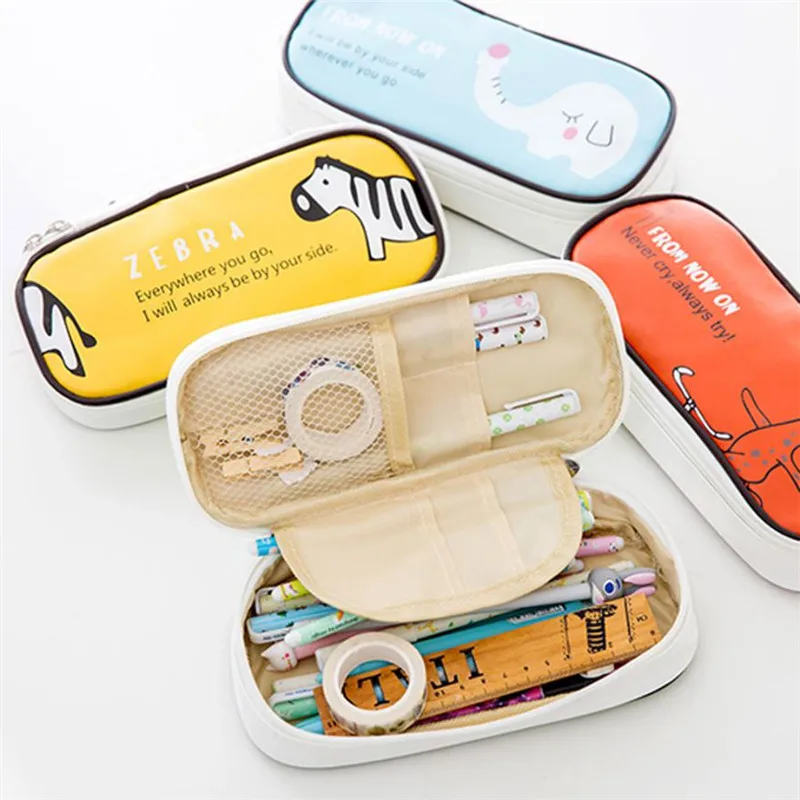Cartoon Large Storage Children Bag Case Holder Zipper Student School Bags Kids Student Pen Pencils Organize Box
Cartoon Large Storage Children Bag Case Holder Zipper Student School Bags Kids Student Pen Pencils Organize Box