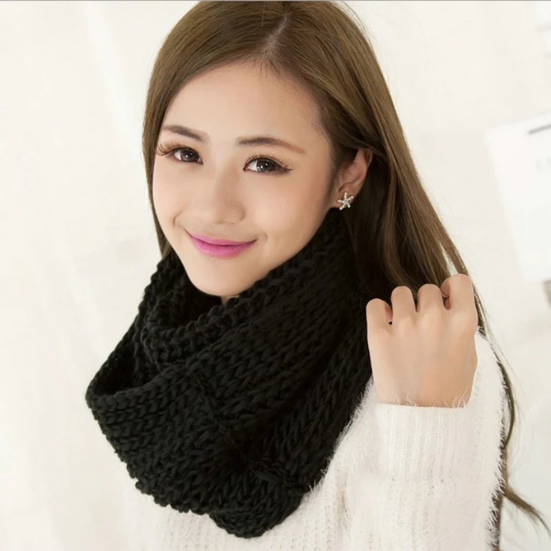 High Quality Woolen Yarn Warm Winter Ring Scarf Cute Women Girls Simple Casual Solid Color Shawls and Scarves Knitting Pashmina
High Quality Woolen Yarn Warm Winter Ring Scarf Cute Women Girls Simple Casual Solid Color Shawls and Scarves Knitting Pashmina