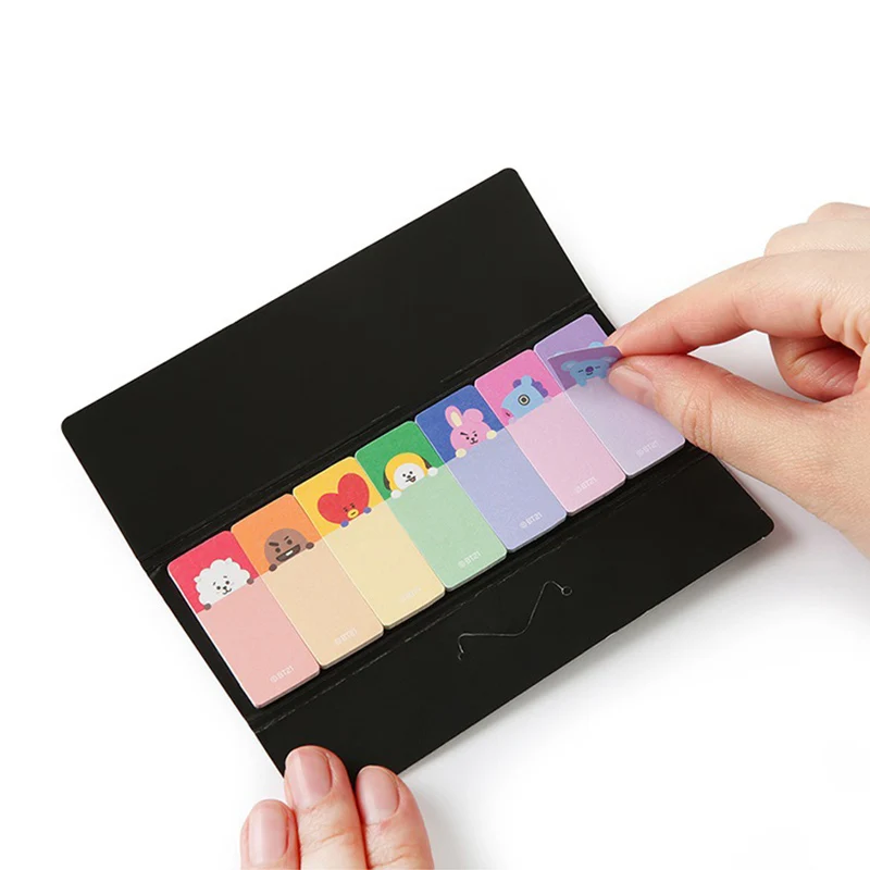 New Korean BTS Singer Star Sticky Notes Paper Memo Pad Kawaii Bangtan Boys Office Stationery School Bookmarks Supplies 
New Korean BTS Singer Star Sticky Notes Paper Memo Pad Kawaii Bangtan Boys Office Stationery School Bookmarks Supplies
