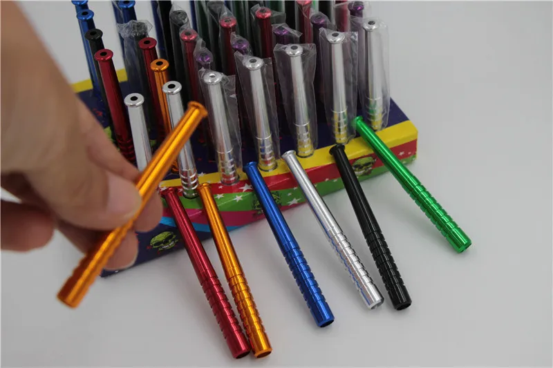 48pcs/lot creative tobacco smoking pipe new nose smoke metal snorter pipe Herb Sniffer long Snuff tube mix color snuff pipes
48pcs/lot creative tobacco smoking pipe new nose smoke metal snorter pipe Herb Sniffer long Snuff tube mix color snuff pipes