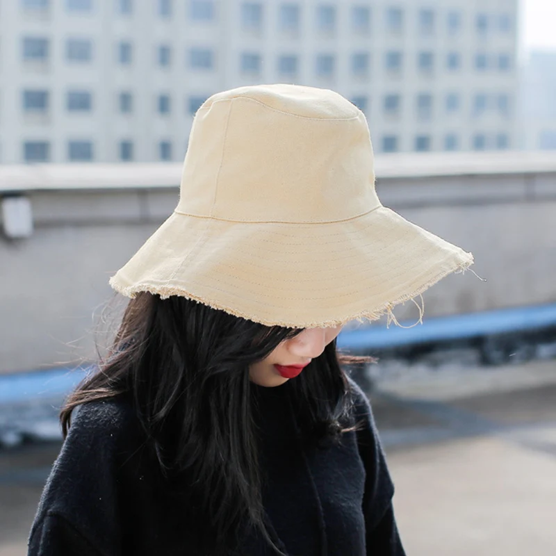 Japanese Female Caps burrs bucket hats contracted leisure folding washed soft cloth cap Beach Summer Bucket Hats L3
Japanese Female Caps burrs bucket hats contracted leisure folding washed soft cloth cap Beach Summer Bucket Hats L3