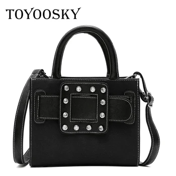 TOYOOSKY Crossbody Bags For Women Designer Diamonds Handbags Women Famous Brands PU Leather Shoulder Bag Vintage Luxury Kabelka
TOYOOSKY Crossbody Bags For Women Designer Diamonds Handbags Women Famous Brands PU Leather Shoulder Bag Vintage Luxury Kabelka