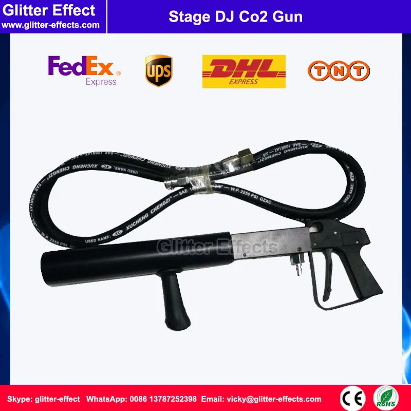 Special effect disco fog machine Hand-hold portable night club bar stage party music show DJ Co2 gun
Special effect disco fog machine Hand-hold portable night club bar stage party music show DJ Co2 gun