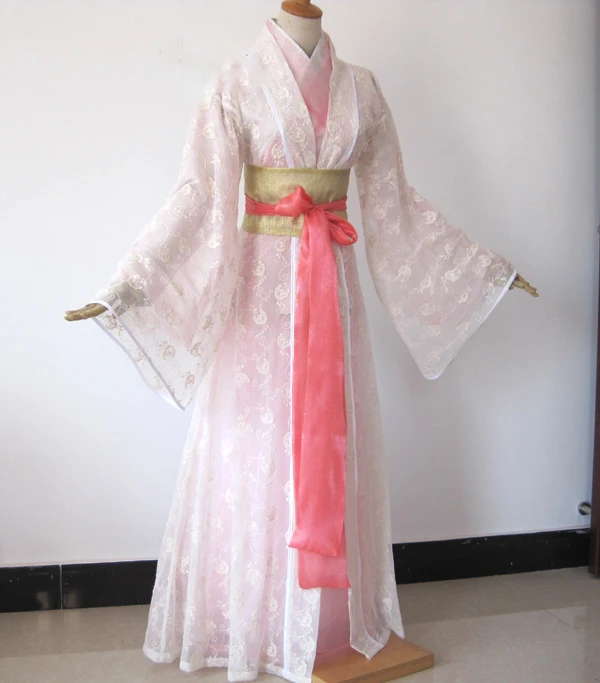 Liu YiFei 2 Designs White Pink Fairy Costume for TV Play The Condor and The Lovers Wang YuYan Drama Costume Hanfu
Liu YiFei 2 Designs White Pink Fairy Costume for TV Play The Condor and The Lovers Wang YuYan Drama Costume Hanfu