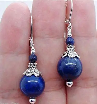 Free Shipping >> new hot Pretty Handmade Bold Blue 12mm Lapis Lazuli Silver Leverbacks Earrings
Free Shipping >> new hot Pretty Handmade Bold Blue 12mm Lapis Lazuli Silver Leverbacks Earrings