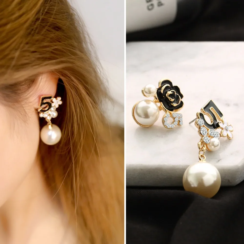 Fooderwerk Jewelry Pearl Number 5 Long Dangle Chain Famous Brand Designer Luxury Jewelry Brincos Orecchini Earrings For Women
Fooderwerk Jewelry Pearl Number 5 Long Dangle Chain Famous Brand Designer Luxury Jewelry Brincos Orecchini Earrings For Women