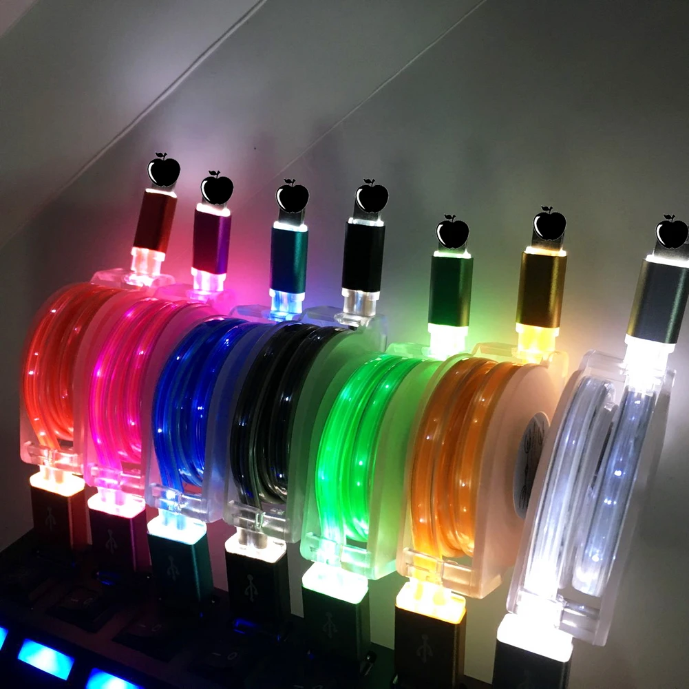 Retractable LED Light SMART USB cable For iPhone X 8 5S 6S ipad 4 mini Air IOS 10 11 for iPhone Port Data Cable Phone Charger
Retractable LED Light SMART USB cable For iPhone X 8 5S 6S ipad 4 mini Air IOS 10 11 for iPhone Port Data Cable Phone Charger