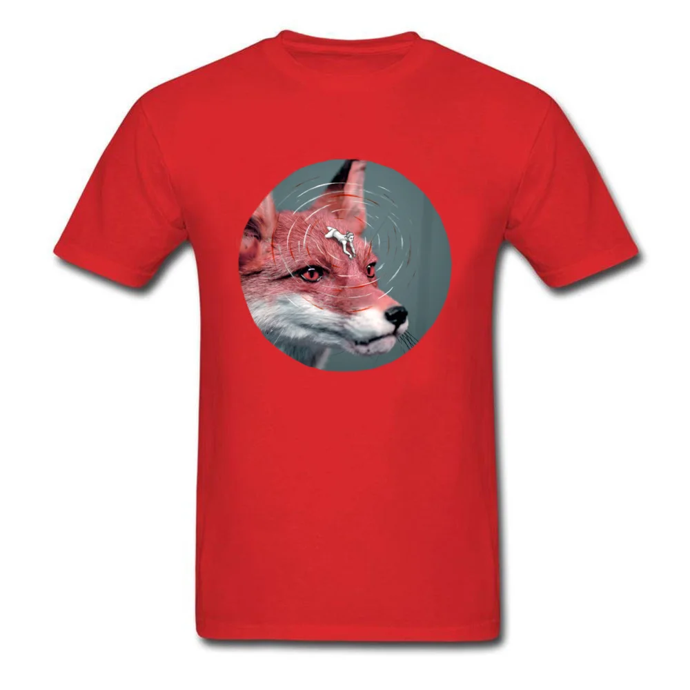 Men Top T-shirts Leisure Crazy Tops Shirts 100% Cotton Crewneck Short Sleeve Printing T Shirt Summer/Fall Free Shipping Foxy Rider A re visit red