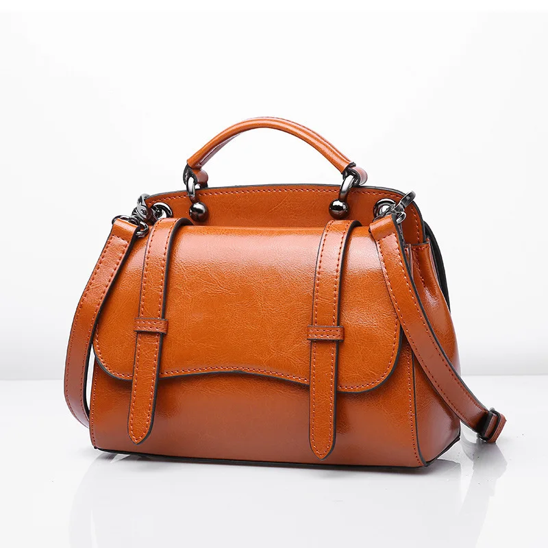 

Postman Satchel Cowhide handbags shoulder bag female women famous messenger genuine leather crossbody top-handle bags designer