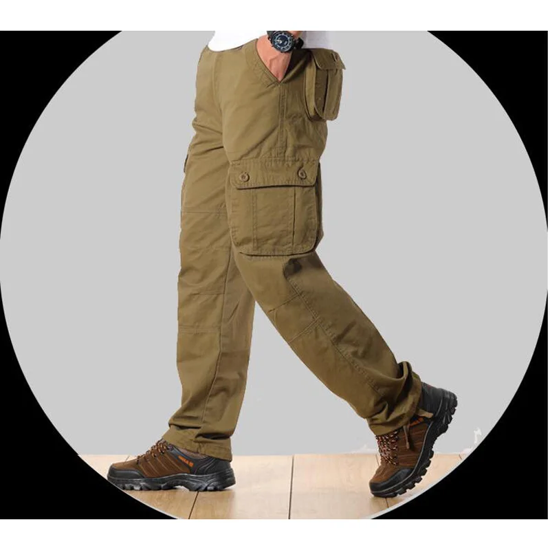 Men's Cargo Pants Mens Casual Multi Pockets Military Tactical Pants Men Outwear Army Straight slacks Long Trousers Large size 44
Men's Cargo Pants Mens Casual Multi Pockets Military Tactical Pants Men Outwear Army Straight slacks Long Trousers Large size 44