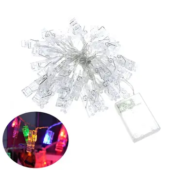 4.3M 40LED Party Fairy Lights Photo Clip String Lights For Hanging Photos/Pictures/Notes/Paintings Card and Memos (Colorful)
4.3M 40LED Party Fairy Lights Photo Clip String Lights For Hanging Photos/Pictures/Notes/Paintings Card and Memos (Colorful)