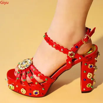 doershow New Arrival Sandals Woman Pumps Fashion Party Shoes Wedding Low Heels Comfortable Slipper for African Women!SGF1-4
doershow New Arrival Sandals Woman Pumps Fashion Party Shoes Wedding Low Heels Comfortable Slipper for African Women!SGF1-4