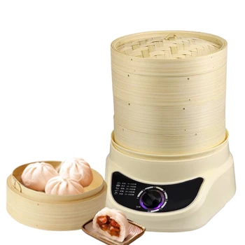 220V 6-8L 1000W Electric BAMBOO Steamer 3 Layers Fragrance Steaming Cooking Pot Household Multifunctional Electric Steamer Pot
220V 6-8L 1000W Electric BAMBOO Steamer 3 Layers Fragrance Steaming Cooking Pot Household Multifunctional Electric Steamer Pot