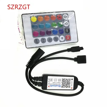 DC5V-24V Mini Bluetooth RBG LED Controller 24 Keys IR Remote IOS/Android Phone Control For 5050 SMD RBG LED Strip Light
DC5V-24V Mini Bluetooth RBG LED Controller 24 Keys IR Remote IOS/Android Phone Control For 5050 SMD RBG LED Strip Light