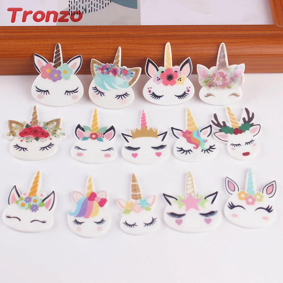 Tronzo Cute Unicorn Head Planar Resin Unicorn Party Mini Cartoon Unicorn Head Birthday Party Decorations Kids Hair Accessories
Tronzo Cute Unicorn Head Planar Resin Unicorn Party Mini Cartoon Unicorn Head Birthday Party Decorations Kids Hair Accessories