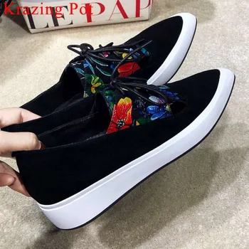 2019 new sheep leather med bottom platform oxford pointed toe colorful flowers pattern concise sneakers vulcanized shoes L65
2019 new sheep leather med bottom platform oxford pointed toe colorful flowers pattern concise sneakers vulcanized shoes L65