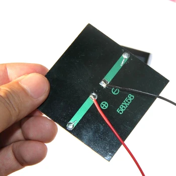 High Quality 0.45W 2V Mini Solar Cell Solar Panel+Cable DIY Solar Charger Education Kits 58*58*3MM 12PCS/Lot Free Shipping
High Quality 0.45W 2V Mini Solar Cell Solar Panel+Cable DIY Solar Charger Education Kits 58*58*3MM 12PCS/Lot Free Shipping