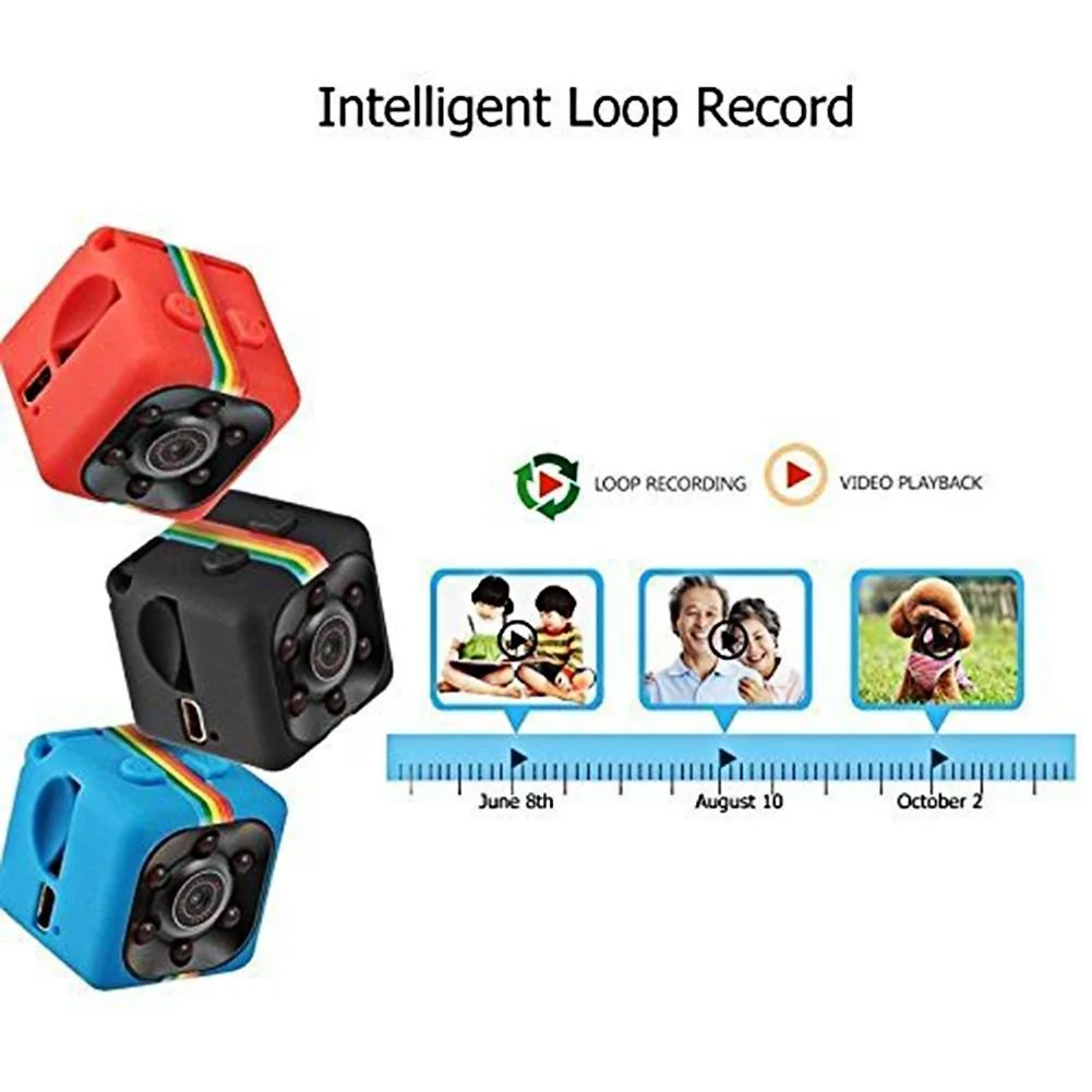 SQ11 Mini HD 1080P Sports DVR Camera Full HD Infrared Night Vision Sports Camera Recorder Red
SQ11 Mini HD 1080P Sports DVR Camera Full HD Infrared Night Vision Sports Camera Recorder Red