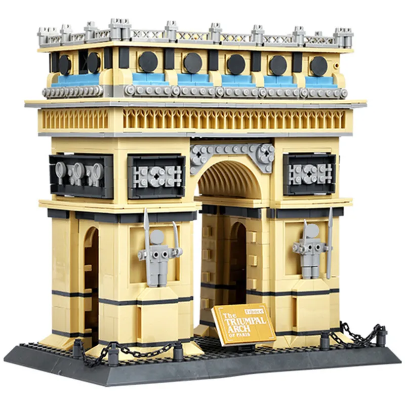 Wange 8021 Architecture PARIS ARC DE TRIOMPHE Series Building Blocks Educational Structure Bricks Collection Toys Children 5223
Wange 8021 Architecture PARIS ARC DE TRIOMPHE Series Building Blocks Educational Structure Bricks Collection Toys Children 5223