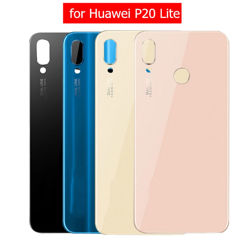 Glass Rear Housing Door for Huawei P20 Lite Battery Back Cover for Huawei P20Lite Rear Back Cover Repair Spare Parts + 3M Glue
Glass Rear Housing Door for Huawei P20 Lite Battery Back Cover for Huawei P20Lite Rear Back Cover Repair Spare Parts + 3M Glue