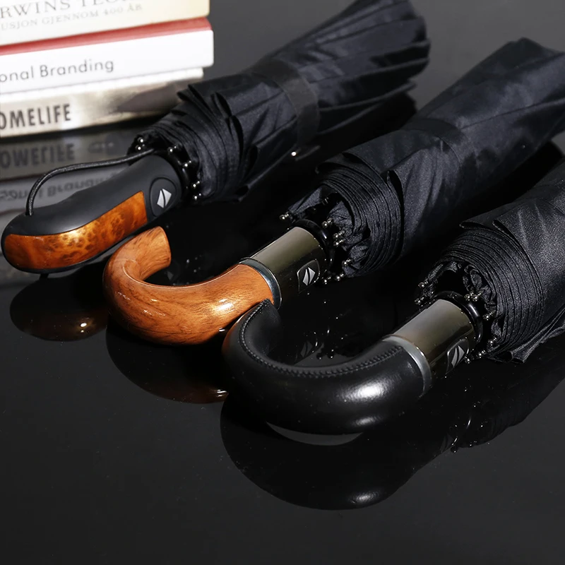 Automatic Men Umbrella Rain Women Anti UV Parasol High Quality Windproof Male Folding Car Wooden Umbrellas Paraguas Guarda Chuva
Automatic Men Umbrella Rain Women Anti UV Parasol High Quality Windproof Male Folding Car Wooden Umbrellas Paraguas Guarda Chuva
