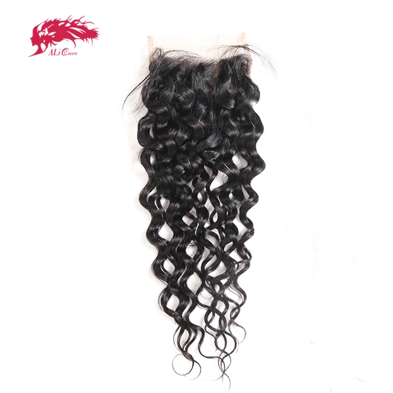 Ali Queen Hair Products Water Wave Brazilian Virgin Hair 10" to 20" 100% Human Hair Free Part Swiss Lace Closure Free Shipping
Ali Queen Hair Products Water Wave Brazilian Virgin Hair 10" to 20" 100% Human Hair Free Part Swiss Lace Closure Free Shipping