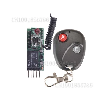 12V 1CH Max Load 250V 3A Mini wireless switch receiver Board with remote control Momentary Non-Latched/Latched 39*16*12.5mm
12V 1CH Max Load 250V 3A Mini wireless switch receiver Board with remote control Momentary Non-Latched/Latched 39*16*12.5mm