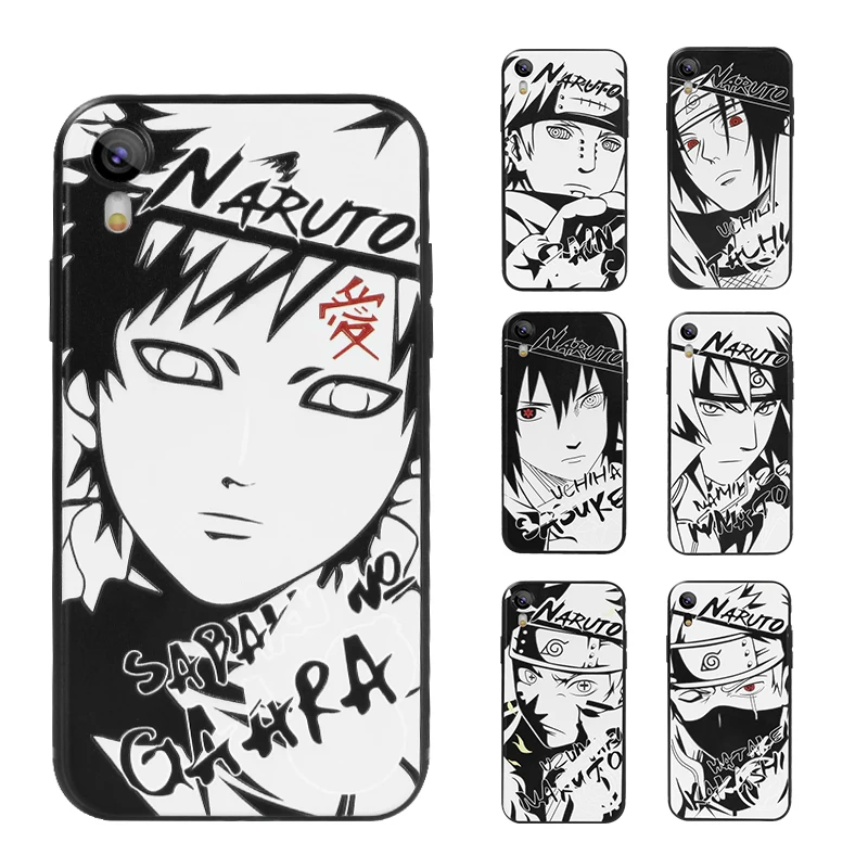 Black and White Naruto Sasuke Kakashi Case For iPhone X XR XS Max 10 Soft Silicon TPU Protective Cover For iPhone 6 6S 7 8 Plus
Black and White Naruto Sasuke Kakashi Case For iPhone X XR XS Max 10 Soft Silicon TPU Protective Cover For iPhone 6 6S 7 8 Plus