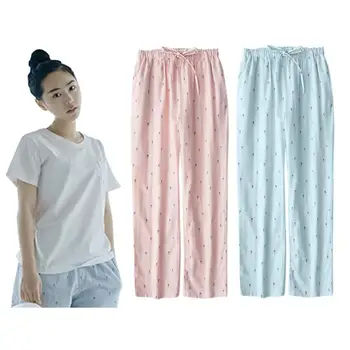 Autumn Cotton Short Sleeve Women 2pcs Home Outfits Pajama Set T-shirt Drawstring Cartoon Pants
Autumn Cotton Short Sleeve Women 2pcs Home Outfits Pajama Set T-shirt Drawstring Cartoon Pants