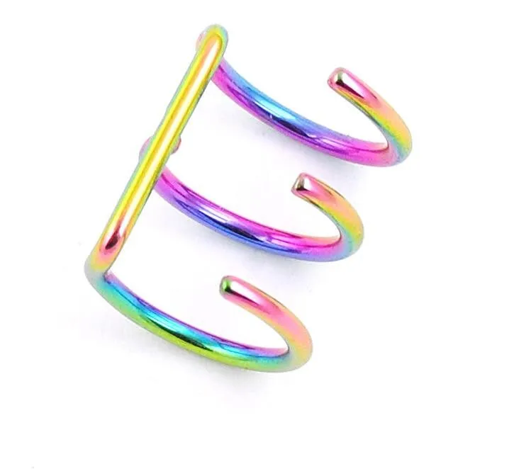 2pcs/lot Punk Rock Ear Clip Wrap Cuff Clip on earrings piercing No Gold Silver women men jewelry party
2pcs/lot Punk Rock Ear Clip Wrap Cuff Clip on earrings piercing No Gold Silver women men jewelry party