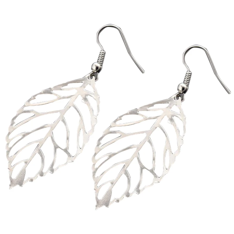 Women'S Earrings Hot Fashion Jewelry Hollow Metal Leaves Dangling Long Statement Drop Earrings
Women'S Earrings Hot Fashion Jewelry Hollow Metal Leaves Dangling Long Statement Drop Earrings