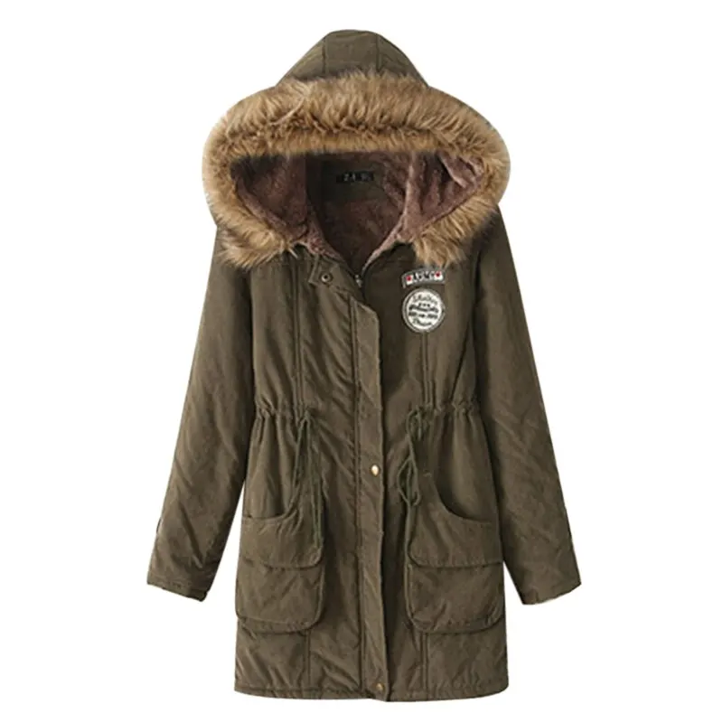 Laamei Women Winter Parkas Female Coat Thickening Fashion Womens Outwear Parkas for Women Cotton Winter Jacket Winter
Laamei Women Winter Parkas Female Coat Thickening Fashion Womens Outwear Parkas for Women Cotton Winter Jacket Winter