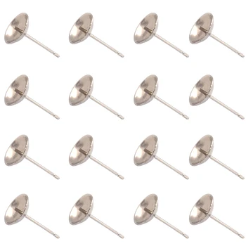 3/4/5/6/8mm 100pcs 316L Stainless Steel Jewelry Earrings Findings Ear Stud Components
3/4/5/6/8mm 100pcs 316L Stainless Steel Jewelry Earrings Findings Ear Stud Components