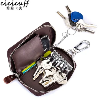 2020 Fashion Genuine Leather Key Wallet Women Keychain Covers Zipper Key Case Bag Men Key Holder Housekeeper Keys Organizer
2020 Fashion Genuine Leather Key Wallet Women Keychain Covers Zipper Key Case Bag Men Key Holder Housekeeper Keys Organizer