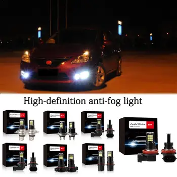 2Pcs Highlight anti-fog lamp 12V 24V H8 H11 H4 HB4 H7 9006 HB3 9005 Fog Lights Bulb Car Driving Running Lamp Auto Leds Light
2Pcs Highlight anti-fog lamp 12V 24V H8 H11 H4 HB4 H7 9006 HB3 9005 Fog Lights Bulb Car Driving Running Lamp Auto Leds Light