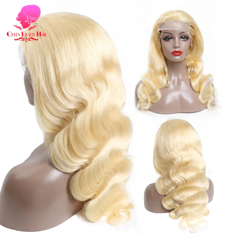 QUEEN Hair 613 Honey Blonde Brazilian Body Wave Lace Front Human Hair Wigs For Black Women Remy Pre Plucked Bleached Knots Wigs
QUEEN Hair 613 Honey Blonde Brazilian Body Wave Lace Front Human Hair Wigs For Black Women Remy Pre Plucked Bleached Knots Wigs