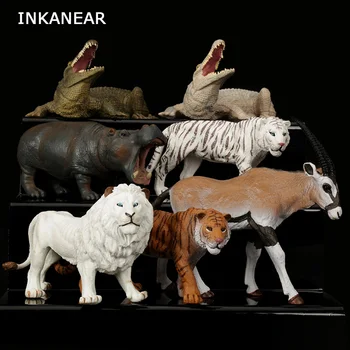 Animal Model Miniature Figurine Tiger Panda Ornaments Crocodile Accessories Modern Statue Figure Decoration Toy
Animal Model Miniature Figurine Tiger Panda Ornaments Crocodile Accessories Modern Statue Figure Decoration Toy
