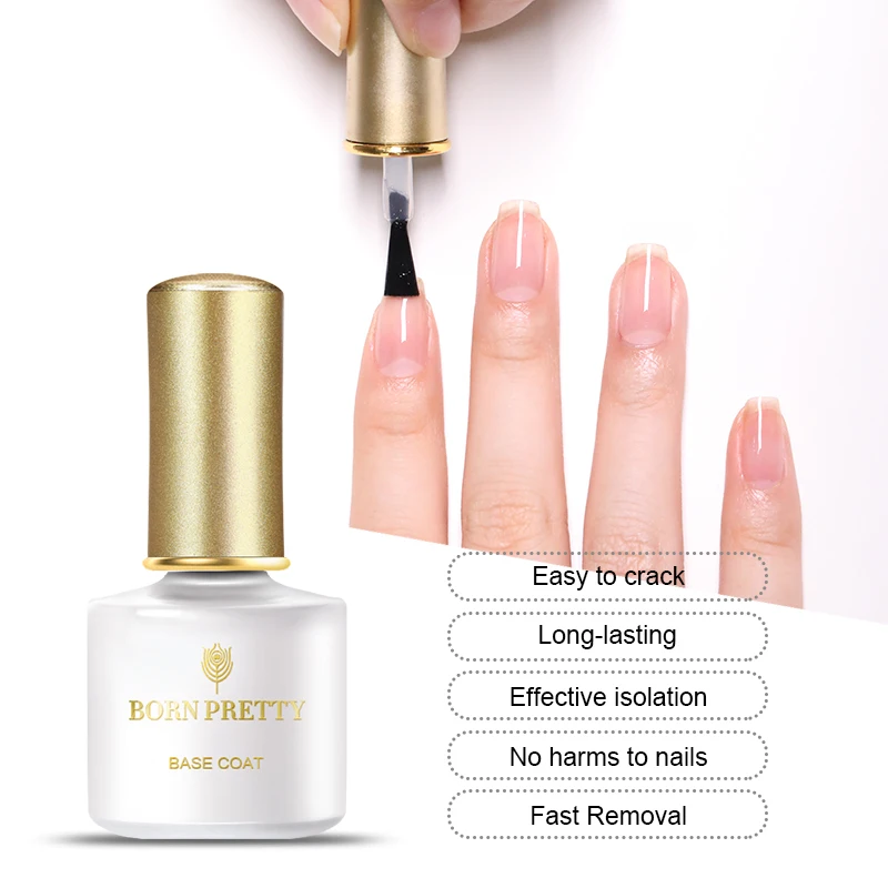 BORN PRETTY Burst Base Coat Easy Remover Soak Off UV Gel Polish 6ml Soak Off Long Lasting Nail Art Manicure Gel Lacquer Vanishes
BORN PRETTY Burst Base Coat Easy Remover Soak Off UV Gel Polish 6ml Soak Off Long Lasting Nail Art Manicure Gel Lacquer Vanishes