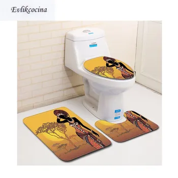 Free Shipping 3pcs Dressed Women Banyo Bathroom Carpet U Toilet Bath Mats Set Non Slip Pad Tapis Salle De Bain Alfombra Bano
Free Shipping 3pcs Dressed Women Banyo Bathroom Carpet U Toilet Bath Mats Set Non Slip Pad Tapis Salle De Bain Alfombra Bano