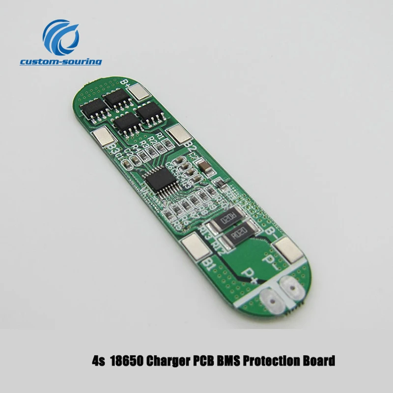 BMS 4S 12A 18650 Charger PCB BMS Protection Board 14.8V 16.8V Anti-overcharge 12A Over current protection Board
BMS 4S 12A 18650 Charger PCB BMS Protection Board 14.8V 16.8V Anti-overcharge 12A Over current protection Board