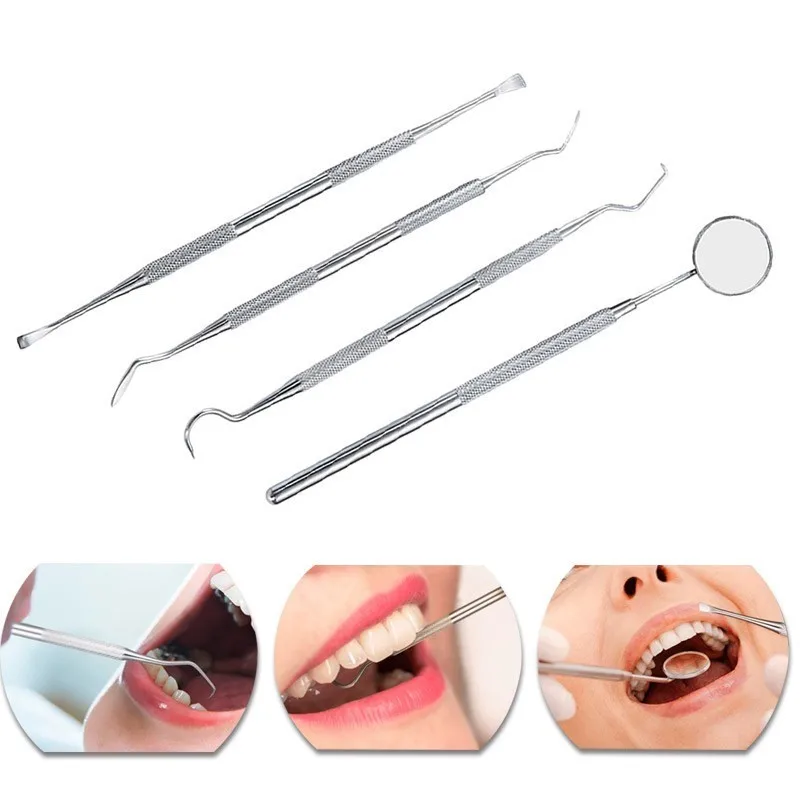Dental Mirror Stainless Steel Dental Tool Set Mouth Mirror Dental Kit Personal Instrument Dental Pick Dentist Teeth Care Tool
Dental Mirror Stainless Steel Dental Tool Set Mouth Mirror Dental Kit Personal Instrument Dental Pick Dentist Teeth Care Tool
