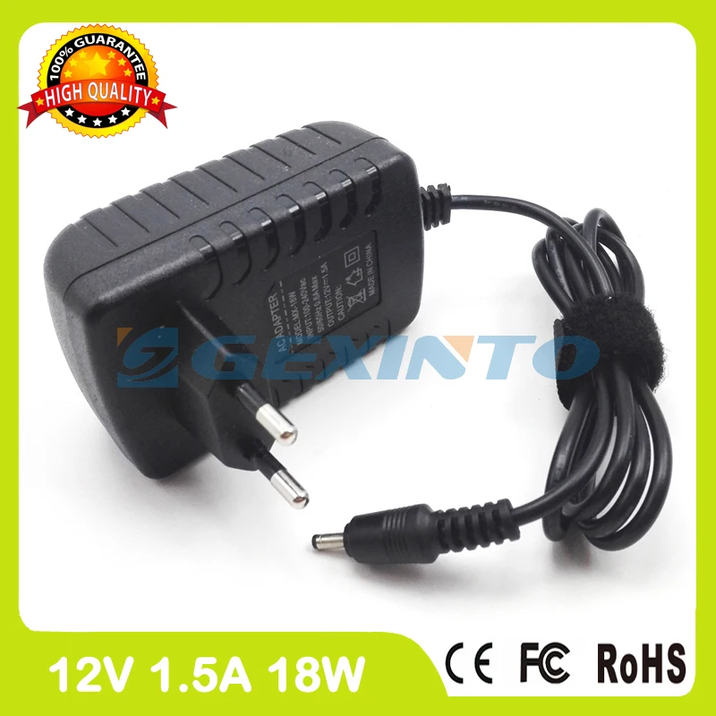 12V 1.5A 18W Tablet PC Charger for Acer Iconia Tab W3 W3-810 A100 A101 A200 A210 A211 A220 A500 A501 A520 EU Plug Adapter
12V 1.5A 18W Tablet PC Charger for Acer Iconia Tab W3 W3-810 A100 A101 A200 A210 A211 A220 A500 A501 A520 EU Plug Adapter