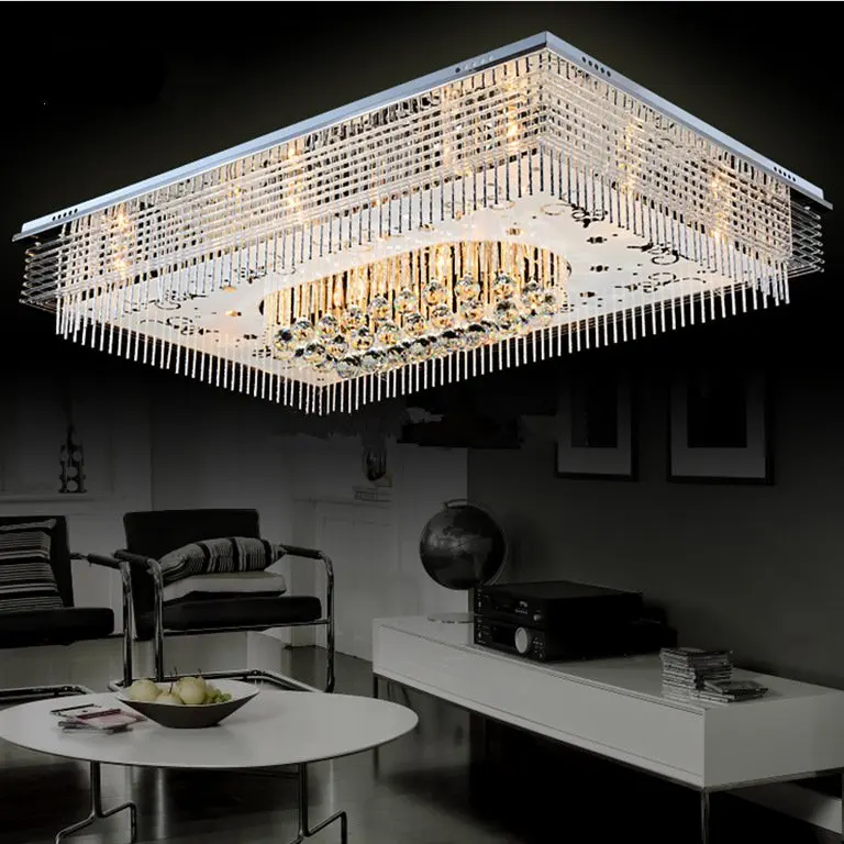 Vitrust Crystal LED Ceiling Light Lamps Luxury Home Lighting Fixture Lamparas Plafonnier Luminacion techo Living Diningroom
Vitrust Crystal LED Ceiling Light Lamps Luxury Home Lighting Fixture Lamparas Plafonnier Luminacion techo Living Diningroom