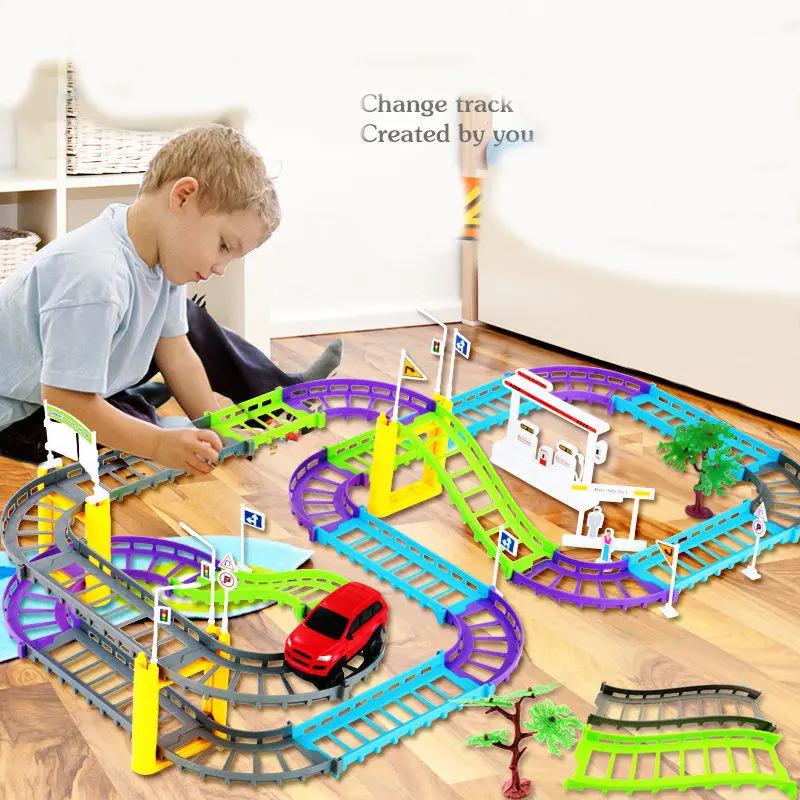 Electric train track car children's toy Thomasw little train head suit car track boy toy car For children's gift Kids Toys
Electric train track car children's toy Thomasw little train head suit car track boy toy car For children's gift Kids Toys