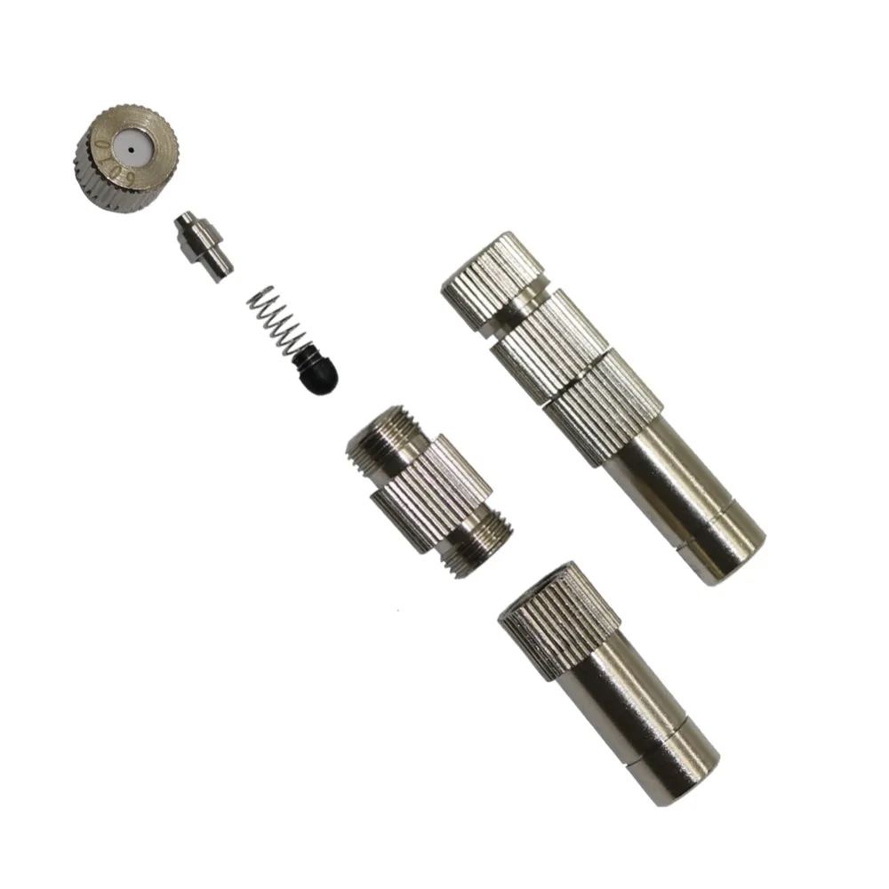 Low Pressure Fog Mist Nozzle with Filter Copper 0.2-0.6mm Slip lock Quick-Connect Nozzles Agriculture cooling Sprayer 1 Pc
Low Pressure Fog Mist Nozzle with Filter Copper 0.2-0.6mm Slip lock Quick-Connect Nozzles Agriculture cooling Sprayer 1 Pc