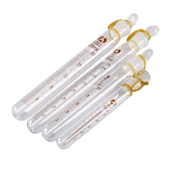 1pc Graduated Lab Clear Glass Test Tube Round Bottom With Stopper Glassware Lab Supplies Glass Tube 5/10/15/20ml
1pc Graduated Lab Clear Glass Test Tube Round Bottom With Stopper Glassware Lab Supplies Glass Tube 5/10/15/20ml