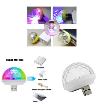 2 Pcs/Lot Mini USB Stage DJ Disco Ball Light Strobe LED Lamp for Birthday Club Wedding Karaoke Xmas Party Decor free --M25
2 Pcs/Lot Mini USB Stage DJ Disco Ball Light Strobe LED Lamp for Birthday Club Wedding Karaoke Xmas Party Decor free --M25